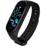 M8 Smart Sports Bracelet Fitness Band with Heart Rate Monitor Bluetooth Waterproof Pedometer For Android & iOS, Black price in uae