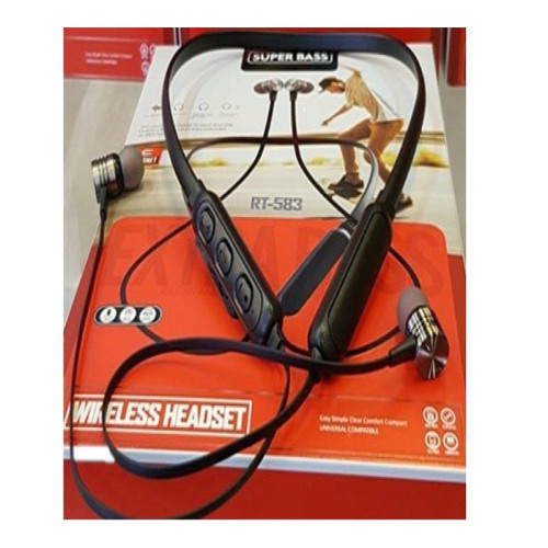Magnetic Sports Running  Wireless Headset RT-583 Earphones Noise Canceling  Magnetic Sports Running  Wireless Headset RT-583 Earphones Noise Canceling Price in uae
