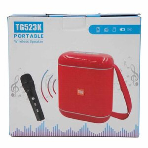 TG523K Bluetooth Speaker with Wireless Microphone  TG523K Bluetooth Speaker with Wireless Microphone Price in uae