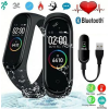 M4 Smart Bluetooth Sports Bracelet Fitness Band With Heart Rate Monitor Waterproof Pedometer For Android & iOS, Black