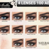 Bella lenses 4 Pairs with secure eye cap