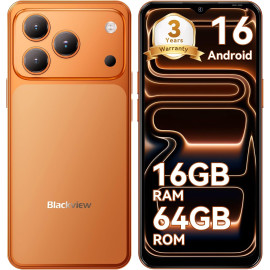 Blackview Wave 7C 16GB + 64GB/2TB, 32MP + 13MP 5000mAh 6.56 Inch Smart Phone, 4G