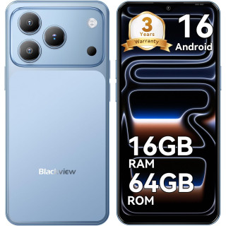 Blackview Wave 7C 16GB + 64GB/2TB, 32MP + 13MP 5000mAh 6.56 Inch Smart Phone, 4G
