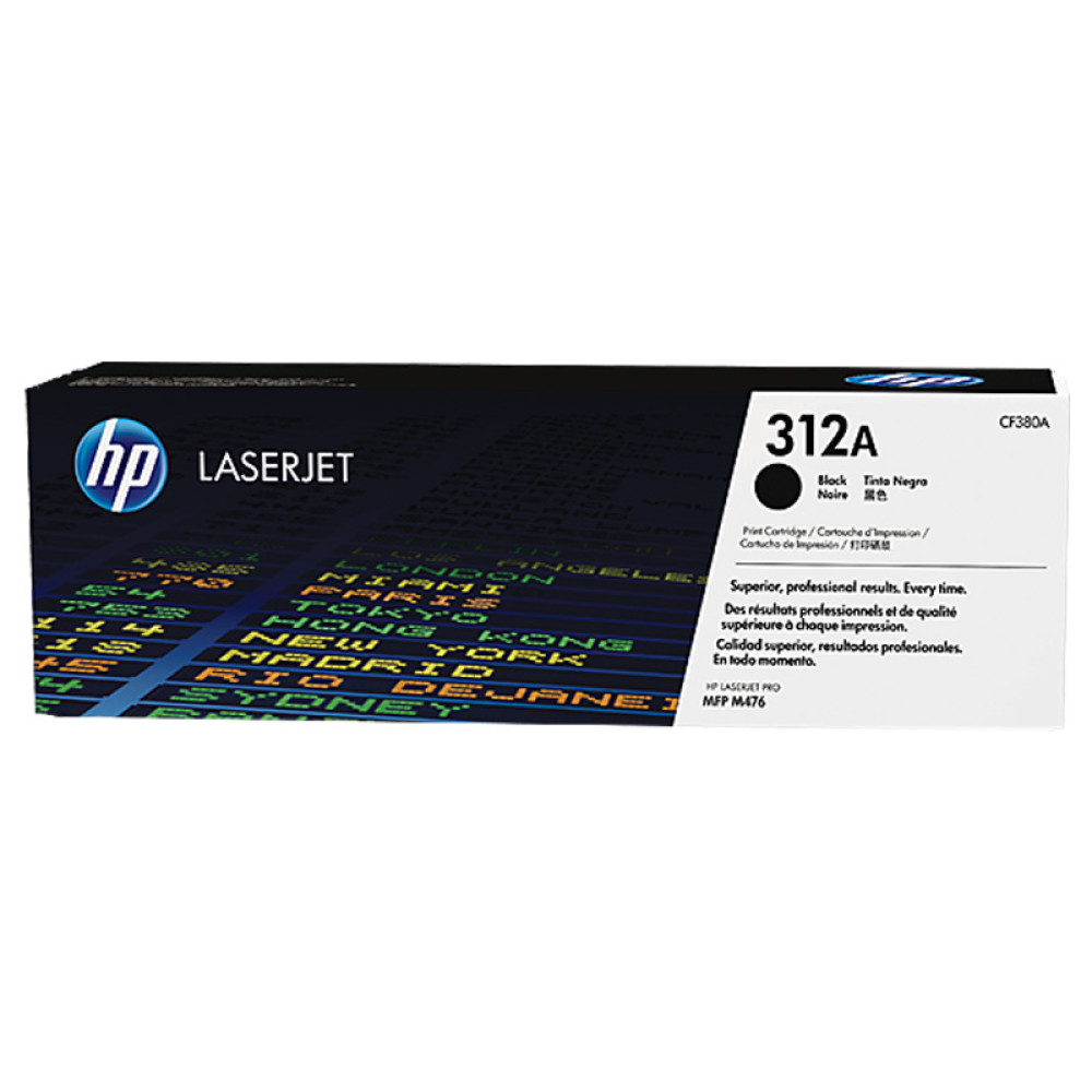 HP 312A Laserjet Toner Cartridge Black CF380A price in uae