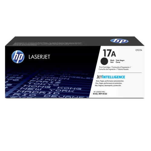 HP 17A Black Original LaserJet Toner Cartridge (CF217A) Price In UAE 