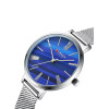  Women's Elegant Waterproof Stainless Steel Mesh Band Quartz Watch 9076