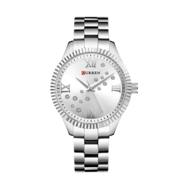CURREN Women's Water Resistant Analog Watch WT-CU-9009- 26 mm price in uae
