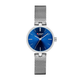 Curren Women's Waterproof Stainless Steel Mesh Band Quartz Watch 9038 price in uae
