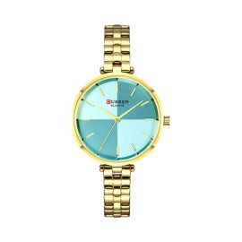 Curren Women's Waterproof Girl's Stainless Steel Band Quartz Watch 9043 price in uae
