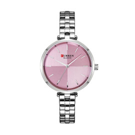 Curren Women's Waterproof Girl's Stainless Steel Band Quartz Watch 9043 price in uae