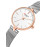 Curren Women's Waterproof Stainless Steel Mesh Band Quartz Watch 9038 in uae