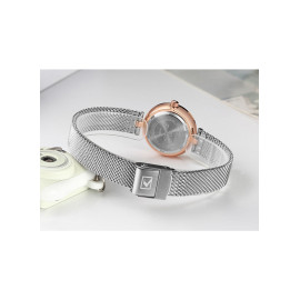 Curren Women's Waterproof Stainless Steel Mesh Band Quartz Watch 9038 price in uae
