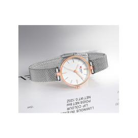 Curren Women's Waterproof Stainless Steel Mesh Band Quartz Watch 9038 price in uae
