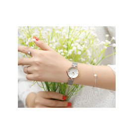 Curren Women's Waterproof Stainless Steel Mesh Band Quartz Watch 9038 price in uae