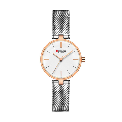 Curren Women's Waterproof Stainless Steel Mesh Band Quartz Watch 9038  Curren Women's Waterproof Stainless Steel Mesh Band Quartz Watch 9038 Price In UAE
