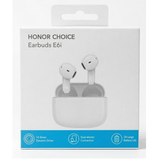 HONOR Choice E6i True Wireless Bluetooth Earbuds, White