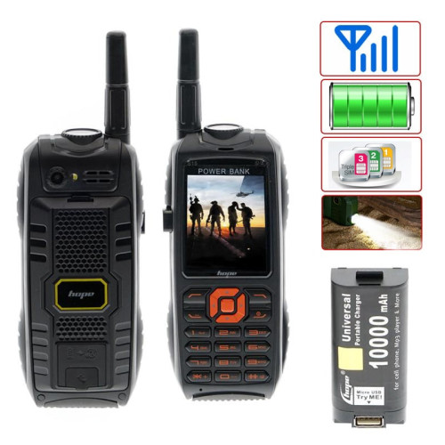 Hope S15 Triple(3) Sim Cards Phone Not Only 3 in 1 Mobile - 10000mAH With LED Light  Hope S15 Triple(3) Sim Cards Phone Not Only 3 in 1 Mobile - 10000mAH With LED Light Price In UAE
