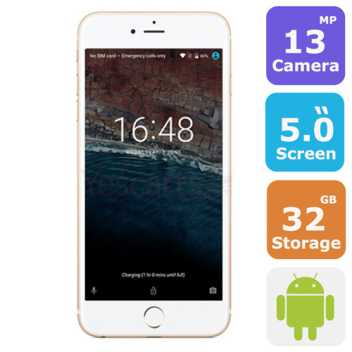 Hotwav COSMOS V8 Dual Sim Smartphone (Android OS,5.0 Inch, 4G+WiFi,32GB+2GB) 