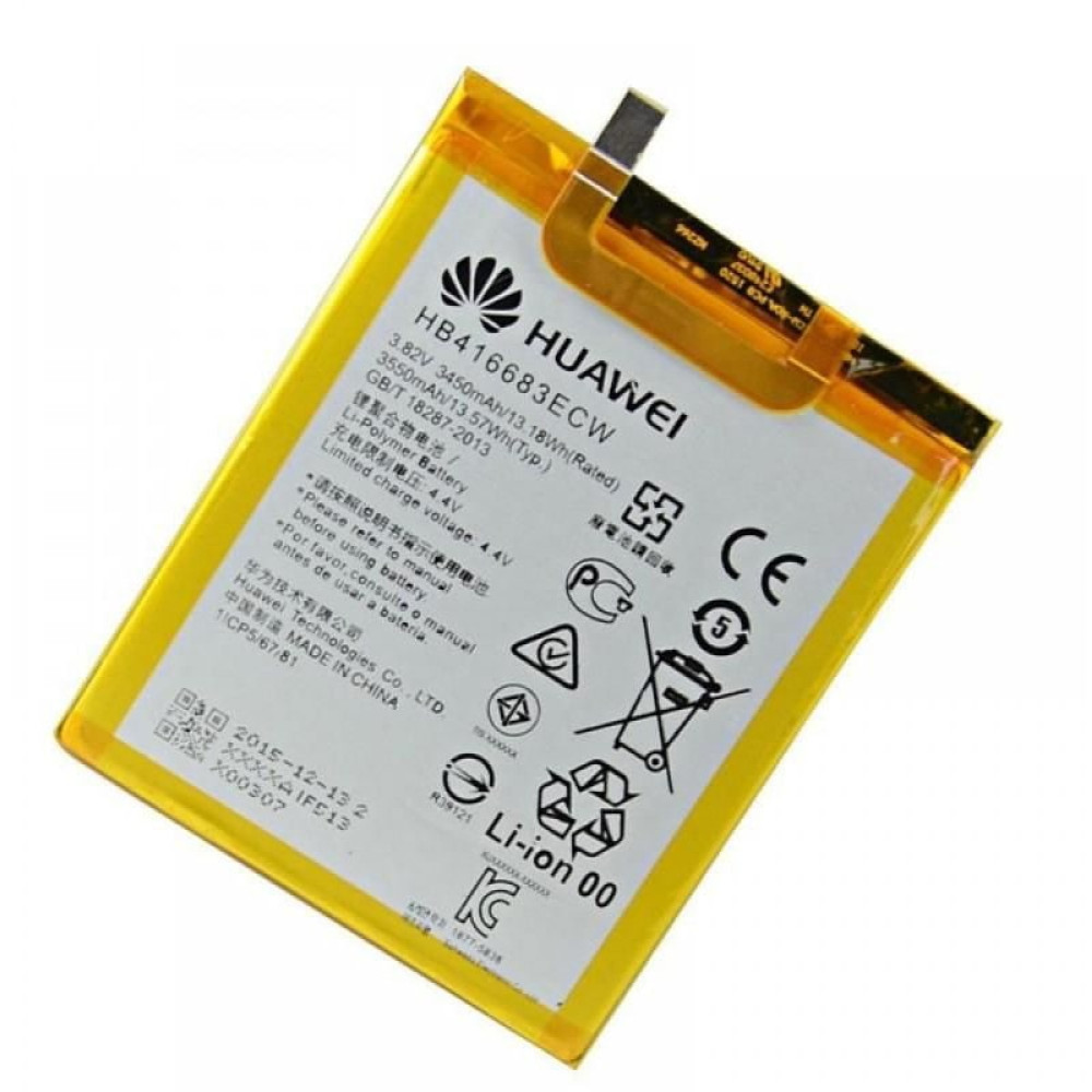 Battery For Huawei Nexus 6P HB416683ECW 3450mah