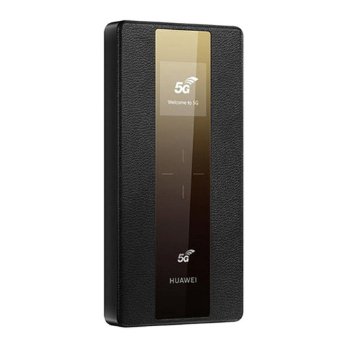 Huawei 5G Mobile Wi-Fi Pro Router, Black/Brown  Huawei 5G Mobile Wi-Fi Pro Router, Black/Brown Price In UAE
