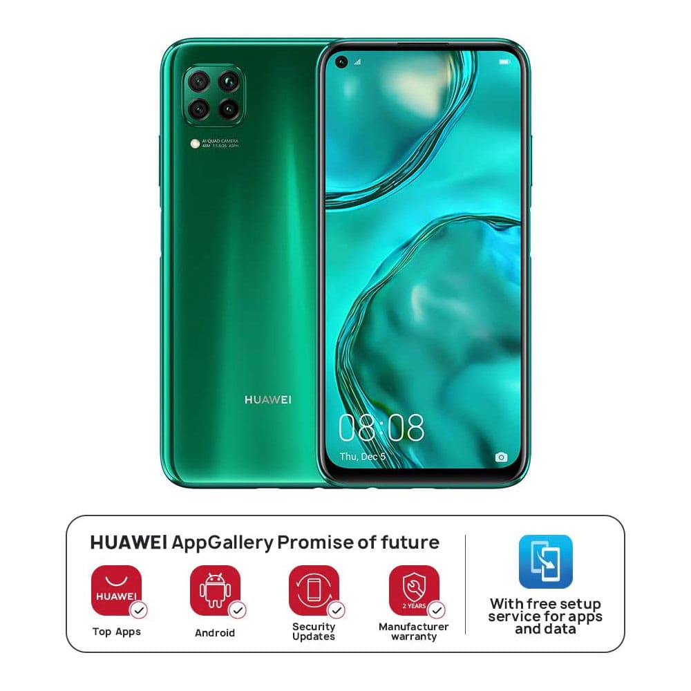 HUAWEI Nova 7i Smartphone,Dual SIM,128 GB ROM, 8 GB RAM,48MP,4200 mAh,6.4" Display