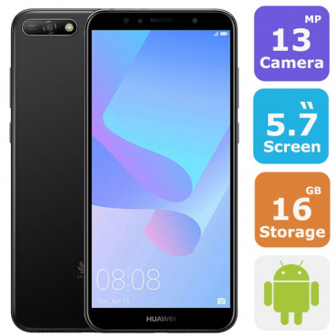 Huawei Y6 Prime 2018 Dual Sim Smartphone(Android 8.1,5.7 Inch,4G+WiFi,16GB+2GB)