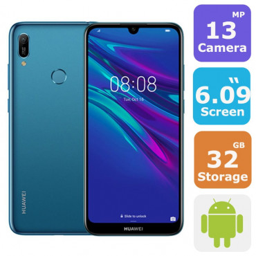 Huawei Y6 Prime 2019 Dual Sim Smartphone(Android 9.0,6.09 Inch,4G+WiFi,32GB+3GB)