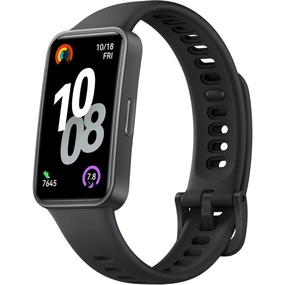 HUAWEI Band 10 Smart Watch, Metallic Design and Comfortable Wearing, Pro-level Sleep Analysis, Emotional Health Aid, 100 Workout Modes, Robust Battery Life, IOS and Android price in uae