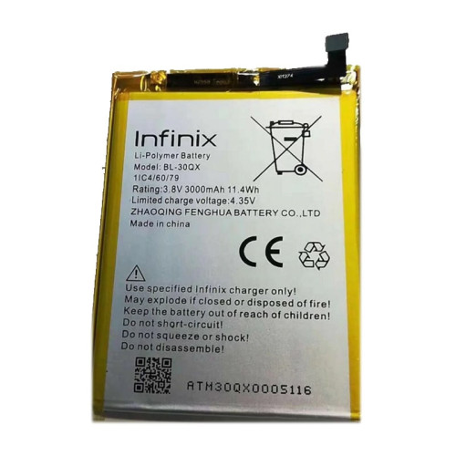 Battery For Infinix Hot S X521 BL-30QX Cell Phone Batteries