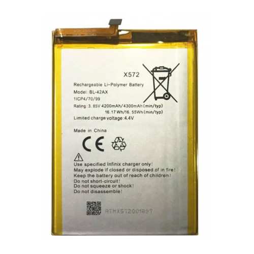 Battery for Infinix Note 4 X572 (BL-42AX)   Battery for Infinix Note 4 X572 (BL-42AX)  Price in uae
