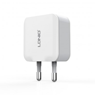 LDNIO A2201 Fast Charge, Quick, Travel, Wall,Home Charger - 2 Port
