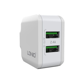LDNIO A2201 Fast Charge, Quick, Travel, Wall,Home Charger - 2 Port price in uae