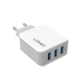 LDNIO A3301 Fast Charge, Quick, Travel, Wall,Home Charger - 3 Port For IOS & Android price in uae