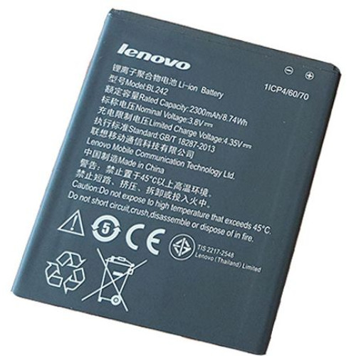 Lenovo A6000, K3, K30 Battery -BL242- 2300mAh