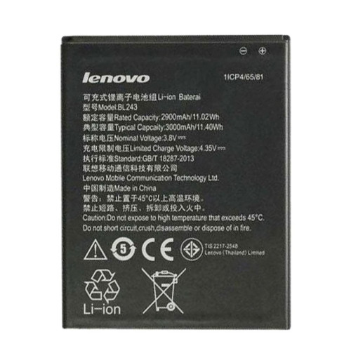 Lenovo K3 Note,A7000-BL243- 3000mAh 
