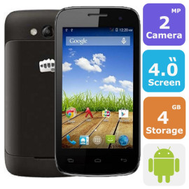 Micromax Bolt A065 Dual Sim Smartphone(Android OS,4.0 Inch, WiFi,4GB) With FREE POWERBANK 2600mAH price in uae