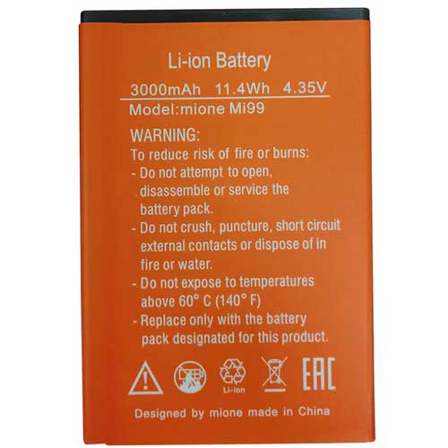 MiOne Mi99 Battery  MiOne Mi99 Battery Price In UAE