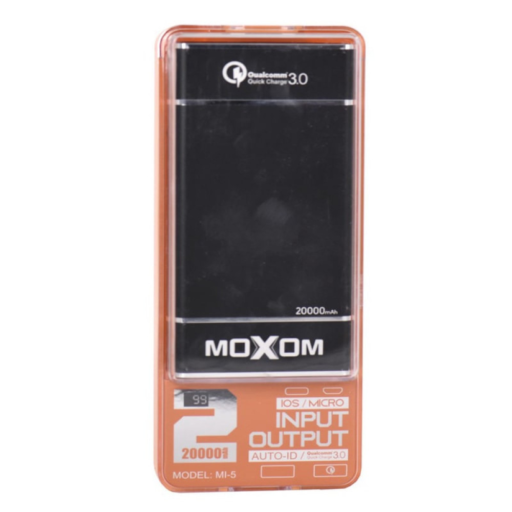 Moxom MI-5 Powerbank Quick Charge 3.0 20000mAh Moxom MI-5 Powerbank Quick Charge 3.0 20000mAh price in uae