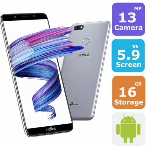 TP-LINK Neffos C9 Dual Sim Fingerprint Smartphone(Android OS,5.99 Inch, 4G+WiFi,16GB+2GB)  TP-LINK Neffos C9 Dual Sim Fingerprint Smartphone(Android OS,5.99 Inch, 4G+WiFi,16GB+2GB) Price In UAE