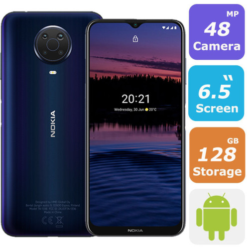 Nokia G20 Dual SIM Smartphone 4GB RAM 128GB 4G LTE  Nokia G20 Dual SIM Smartphone 4GB RAM 128GB 4G LTE Price in uae