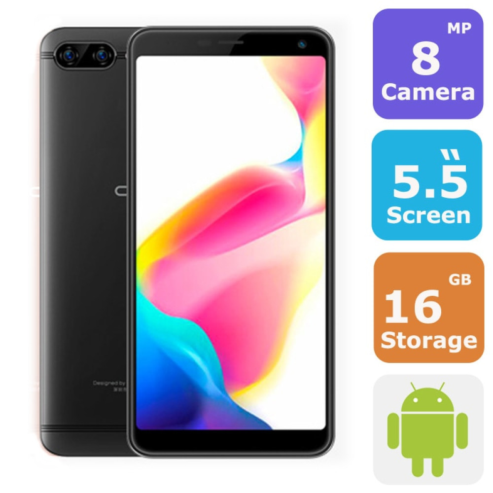 OALE P1 DUAL SIM SMARTPHONE(Android 8.1,5.5 Inch, 4G+WiFi,16GB+2GB)