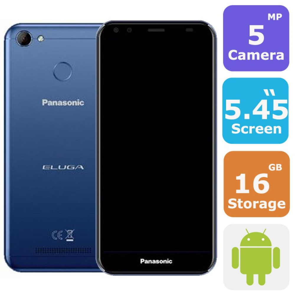 Panasonic Eluga F Dual Sim Smartphone(Android OS,5.45 Inch, 4G+WiFi,16GB+2GB)