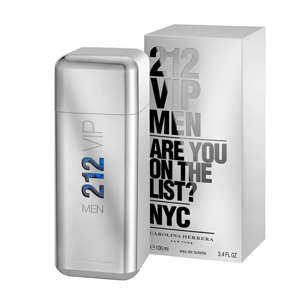 Carolina Herrera 212 VIP - perfume for men - Eau de Toilette, 100ml 