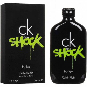 Calvin Klein CK One Shock Perfume for Men - Eau de Toilette, 200ml