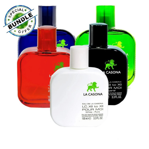 Bundle 5 In 1 Offer,La Casona Perfumes For Men - 100ML  Bundle 5 In 1 Offer,La Casona Perfumes For Men - 100ML Price In UAE