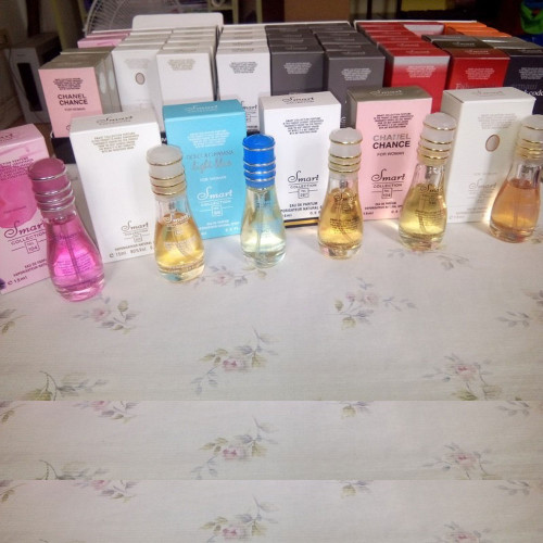 Smart collection perfume for women&men 15mlX18pcs mixed numbers Price In UAE 