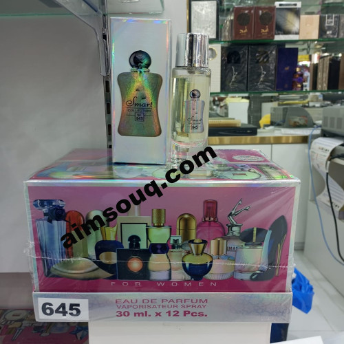 SMART COLLECTION 30 ML No. 645, 12pcs | inspired by Parfums de Marly Valaya Eau de Parfum for Women Price in uae