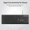 Promate EasyKey-1 Professional Ergonomic Wired Keyboard price in uae