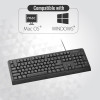 Promate EasyKey-1 Professional Ergonomic Wired Keyboard price in uae