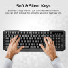 Promate EasyKey-3 Sleek Ergonomic Multimedia Wired Keyboard & Mouse Promate EasyKey-3 Sleek Ergonomic Multimedia Wired Keyboard & Mouse price in uae